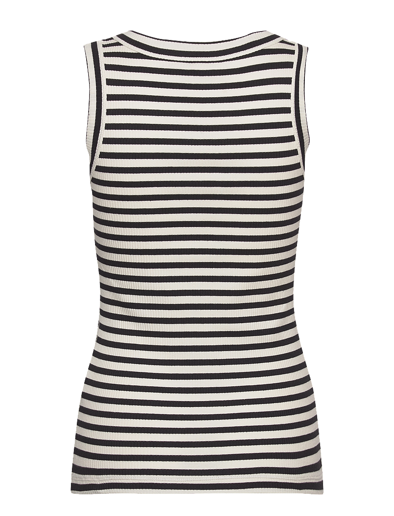 InWear - DagnaIW Striped Tank - Ärmellose tops - black / whisper white - 2