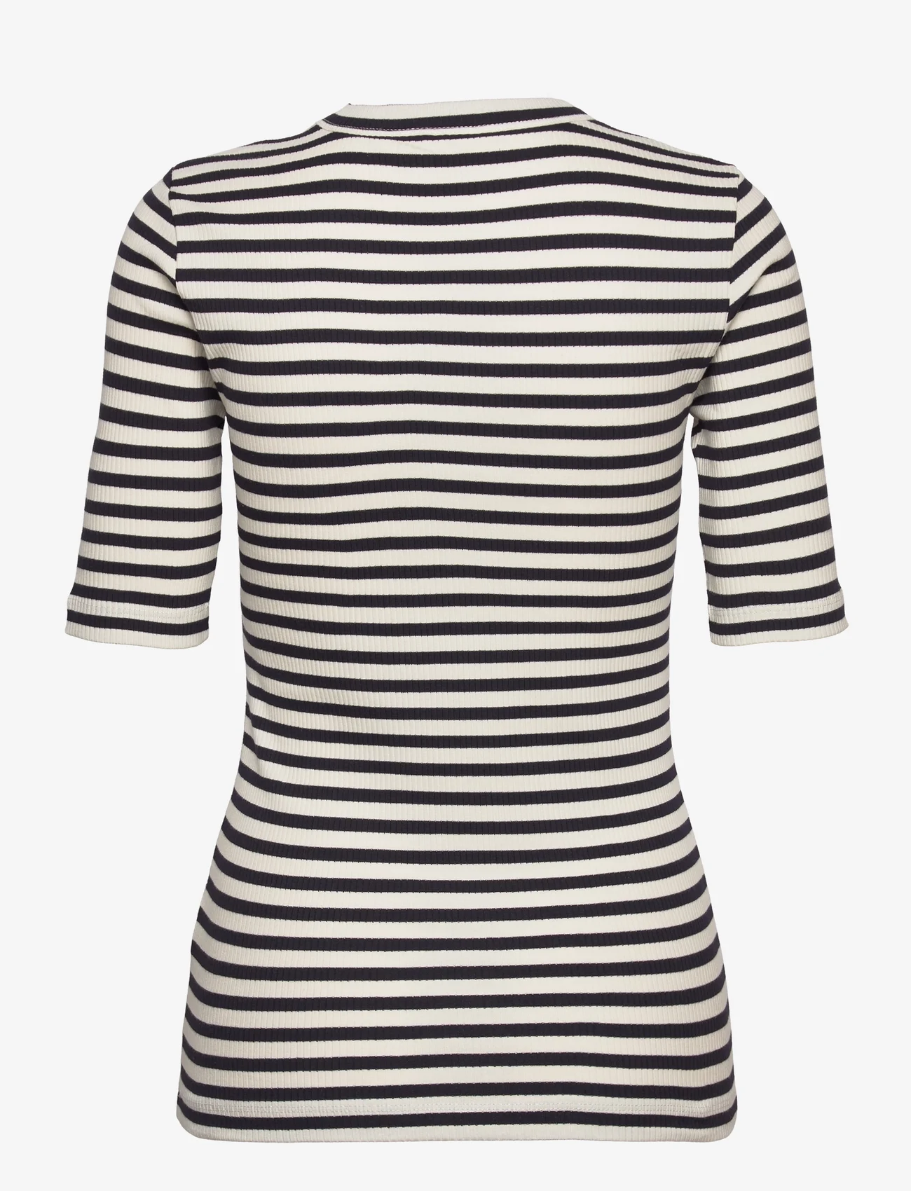 InWear - DagnaIW Striped T-Shirt - laveste priser - black / whisper white - 1
