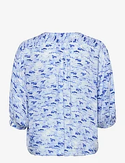 InWear - RiaIW Shirt - kortærmede bluser - blue shadow sky - 1