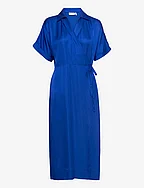 RosalineIW Wrap Dress - GREEK BLUE