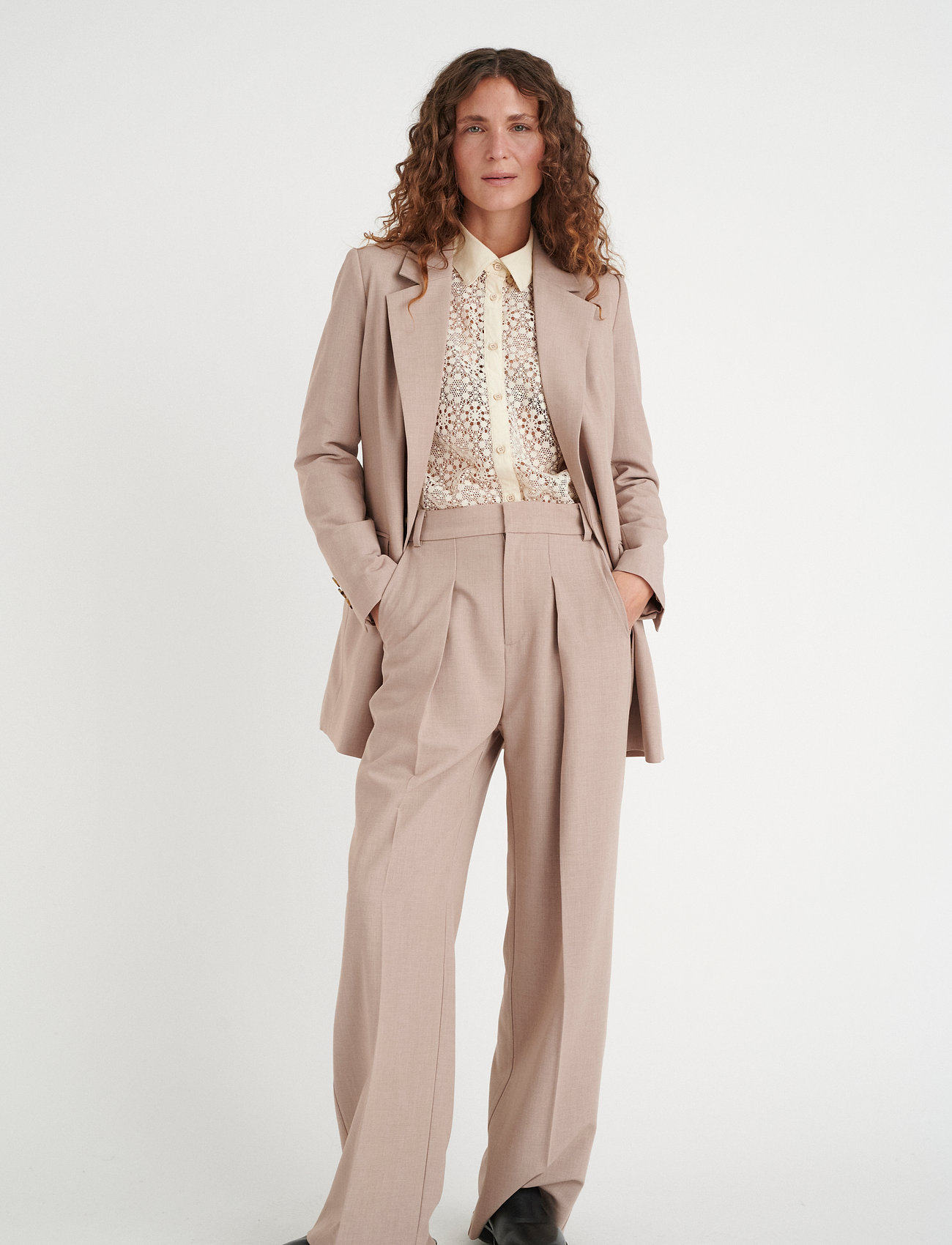 InWear - KoriIW Blazer - oatmeal melange - 3