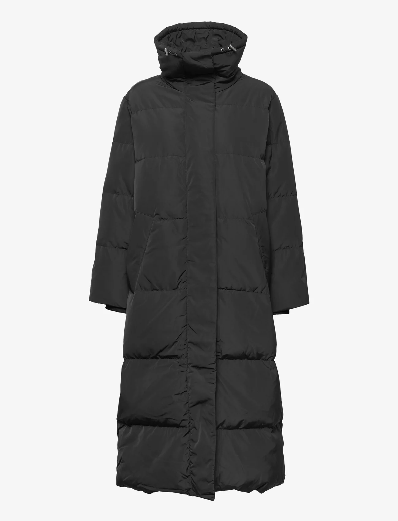 InWear - MaikeIW Long Coat - winter jackets - black - 0
