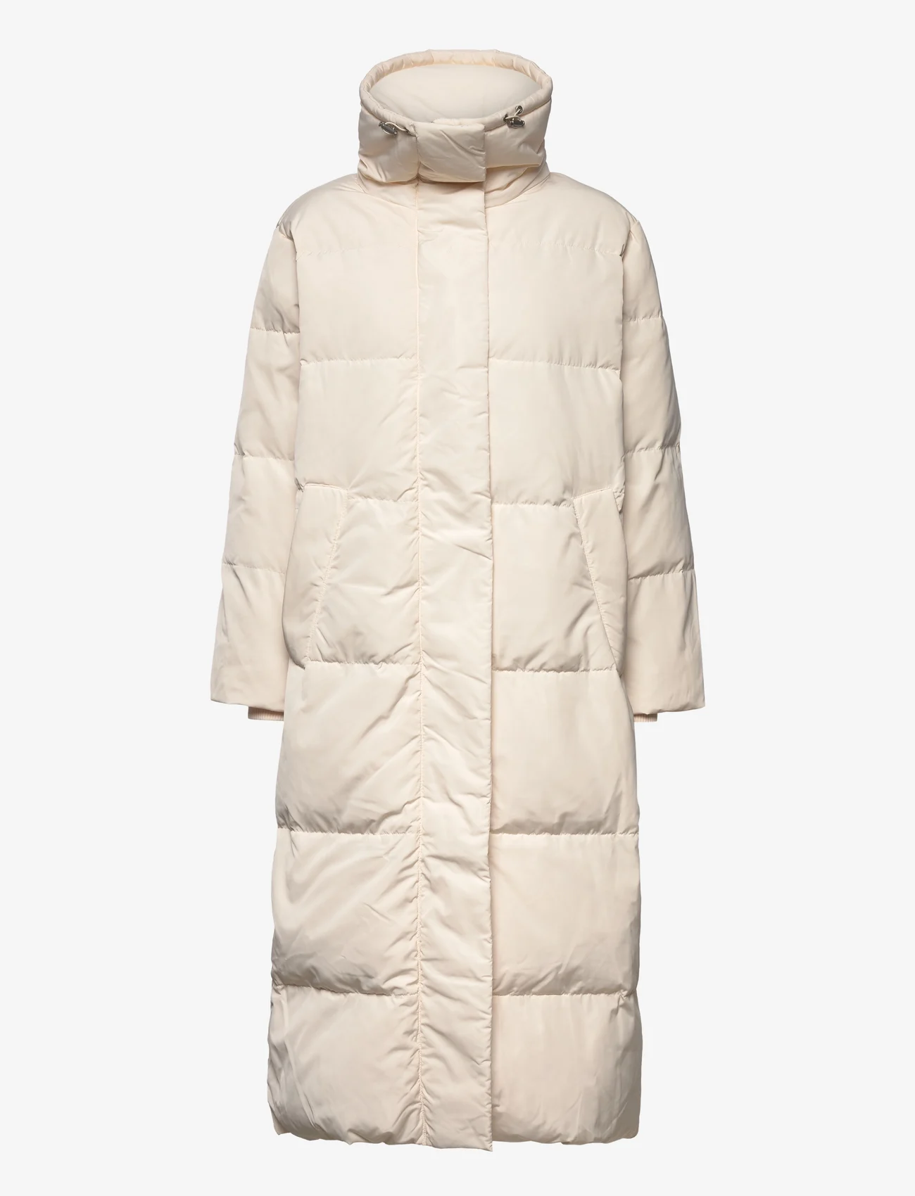 InWear - MaikeIW Long Coat - winter jackets - eggshell - 0
