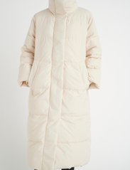 InWear - MaikeIW Long Coat - winter jackets - eggshell - 2