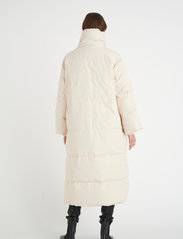 InWear - MaikeIW Long Coat - winter jackets - eggshell - 4