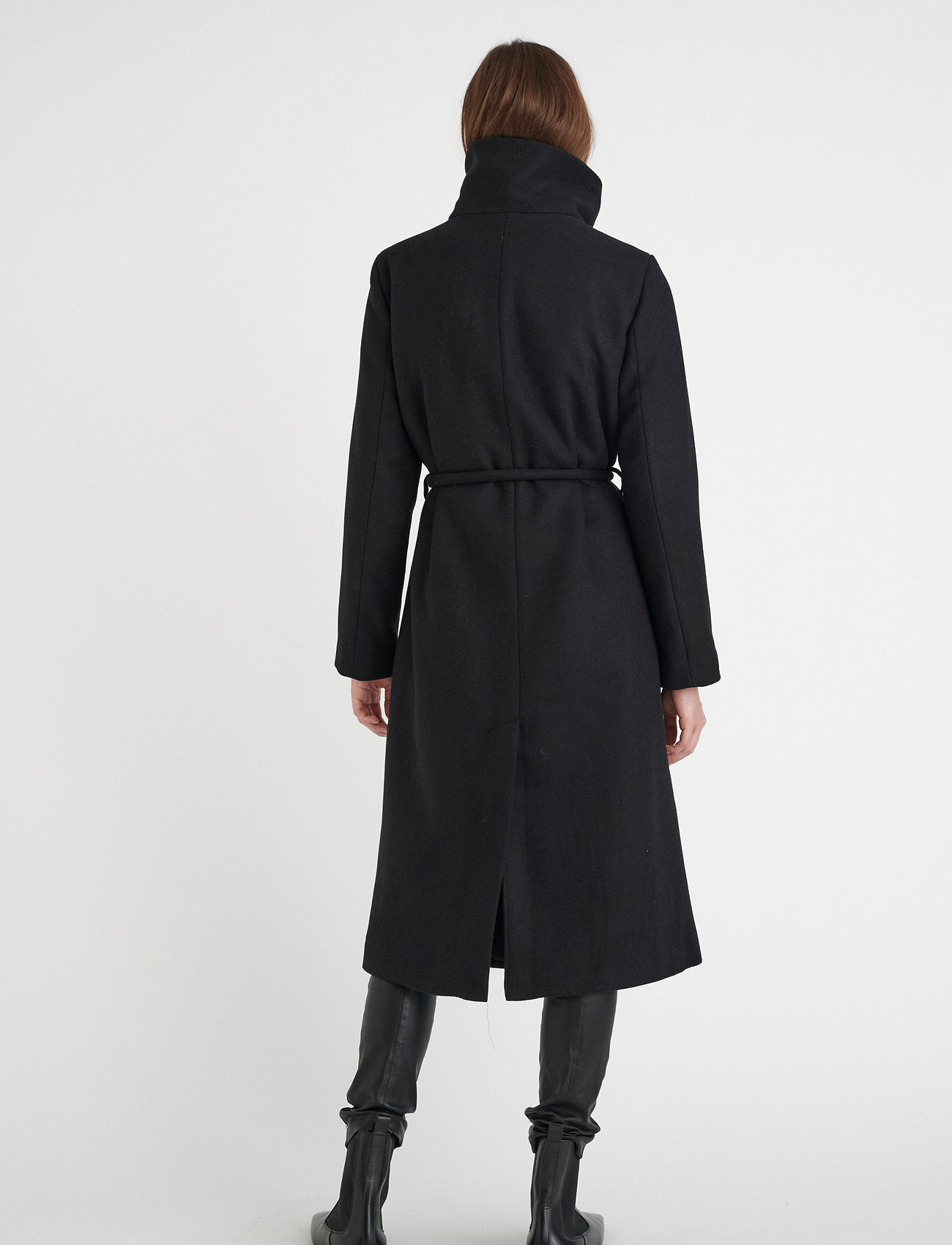 InWear - MingIW Funnel Coat - black - 5