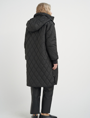 InWear - EktraIW Hood Coat - spring jackets - black - 4