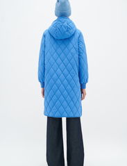 InWear - EktraIW Hood Coat - spring jackets - fall blue - 4
