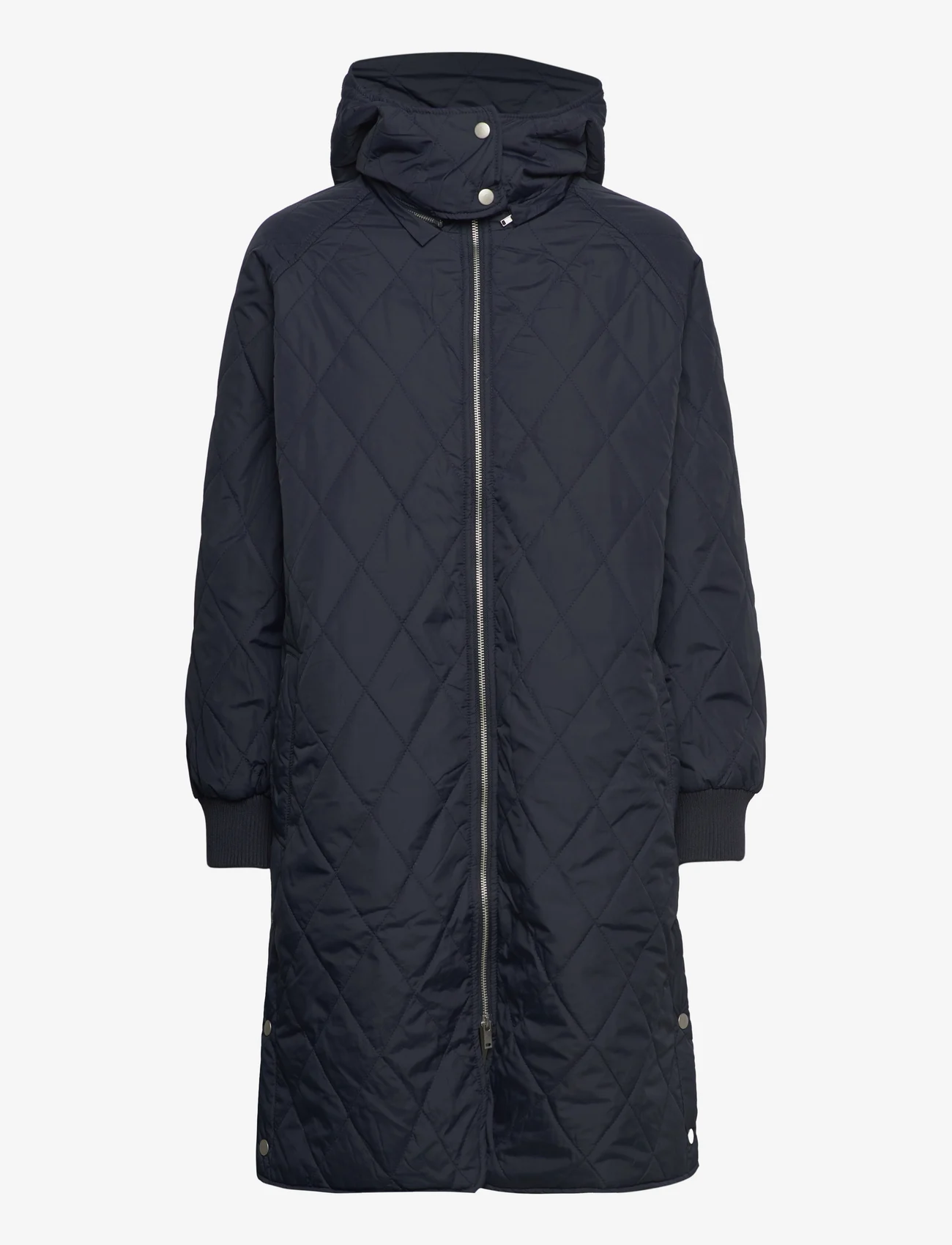 InWear - EktraIW Hood Coat - spring jackets - marine blue - 0