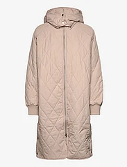 InWear - EktraIW Hood Coat - spring jackets - sandstone - 0
