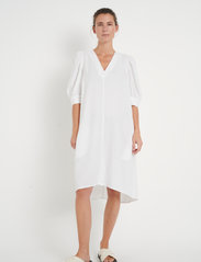 InWear - KikoIW Yanca Dress - sommarklänningar - pure white - 3