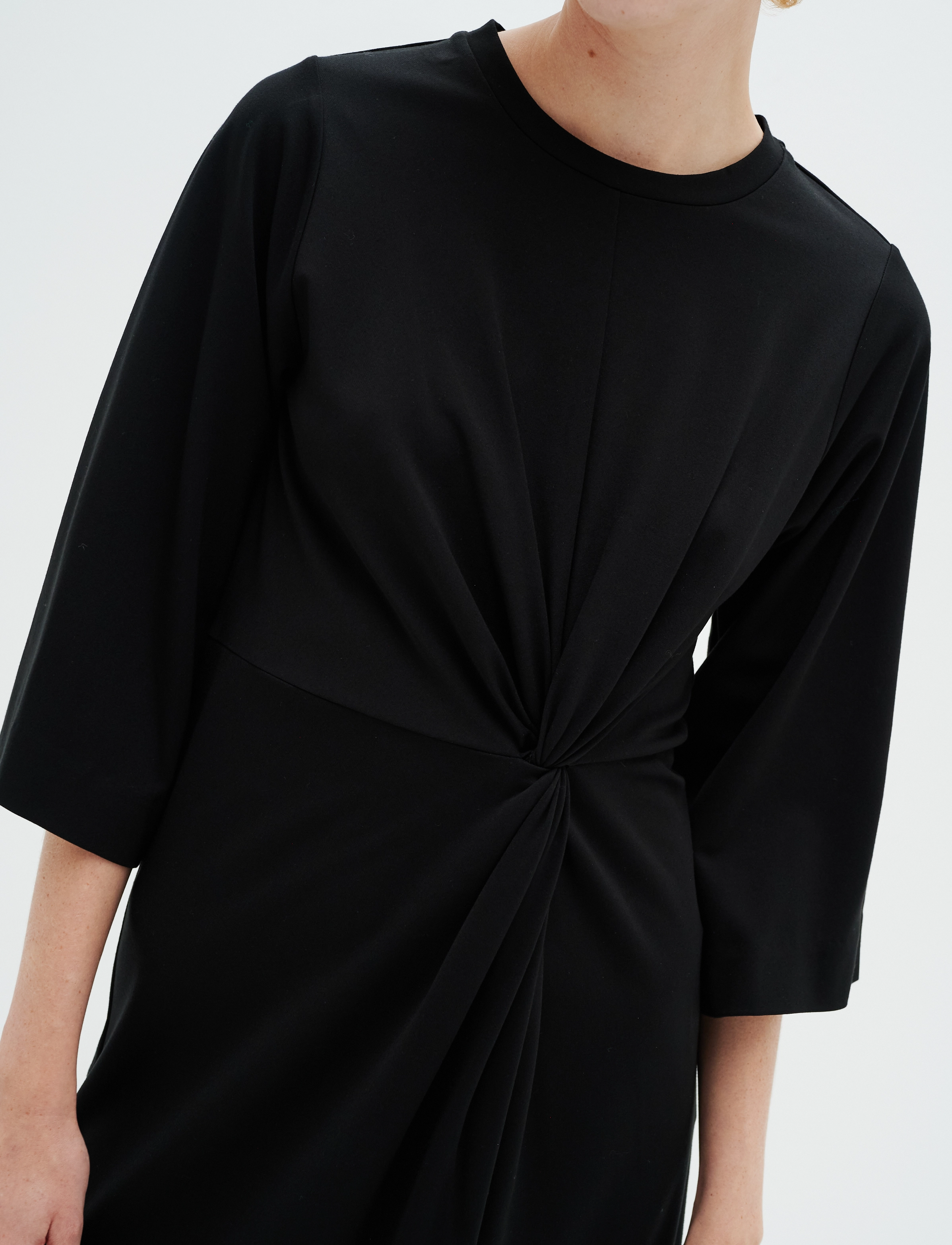 InWear MateoIW Dress - Midikleider - BLACK / black