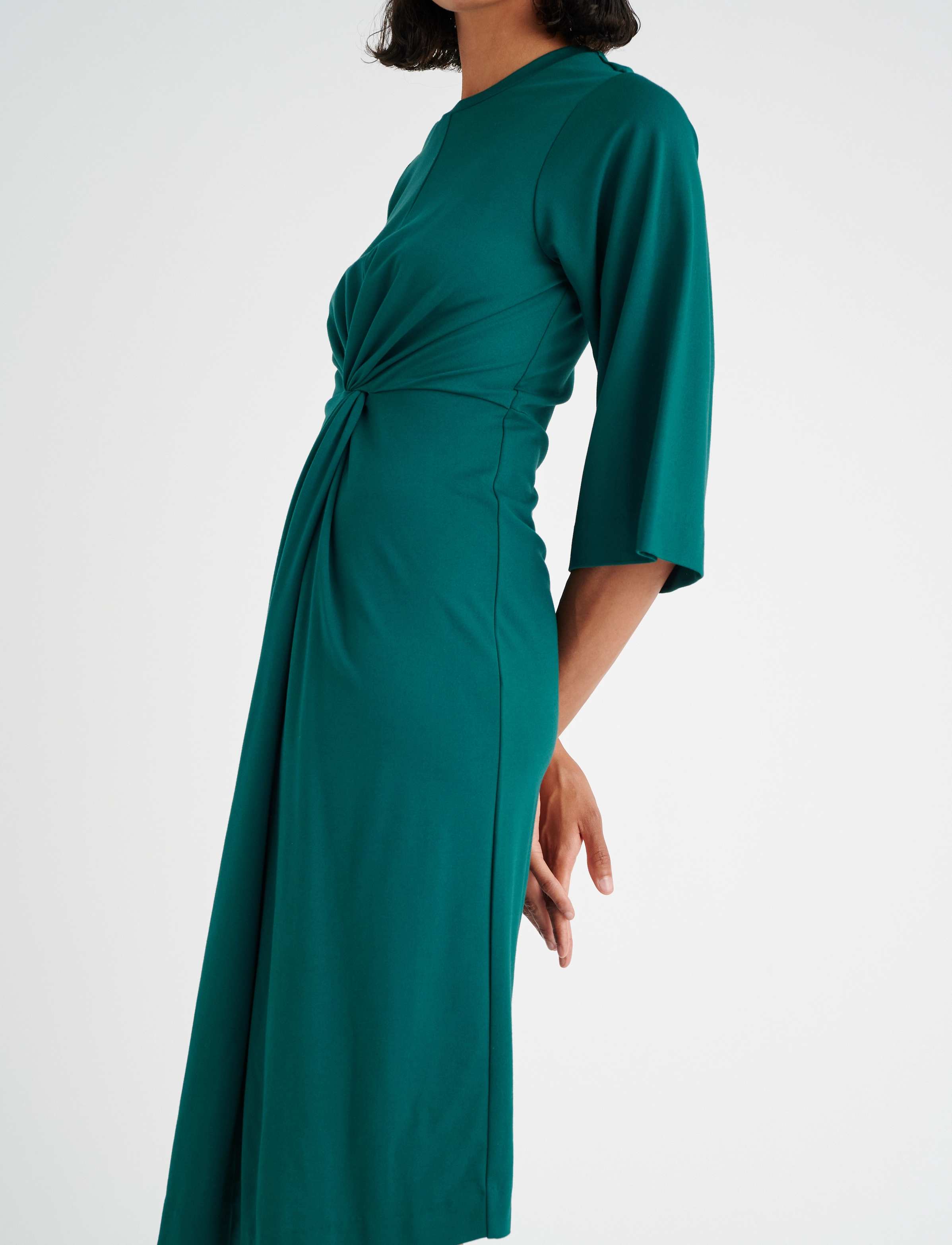 InWear MateoIW Dress - Midikleider - WARM GREEN / green