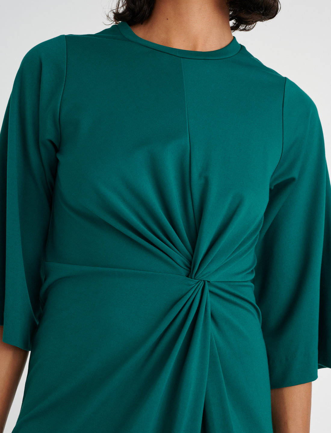 Coast keri hotsell knot dress green