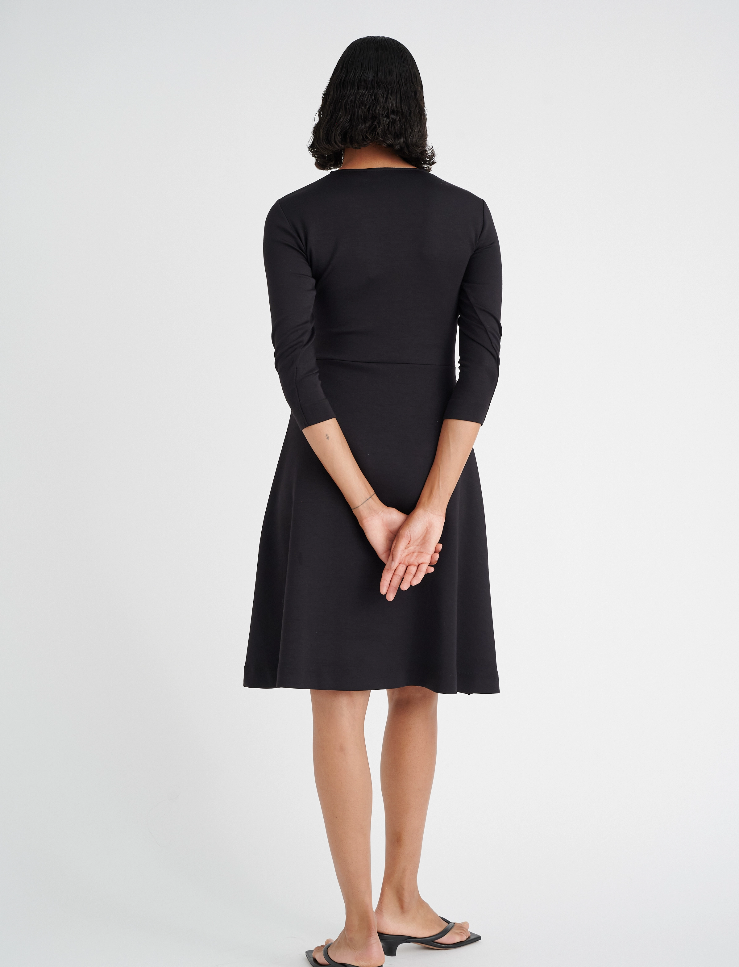 InWear - MoncentIW Wrap Dress - black - 4