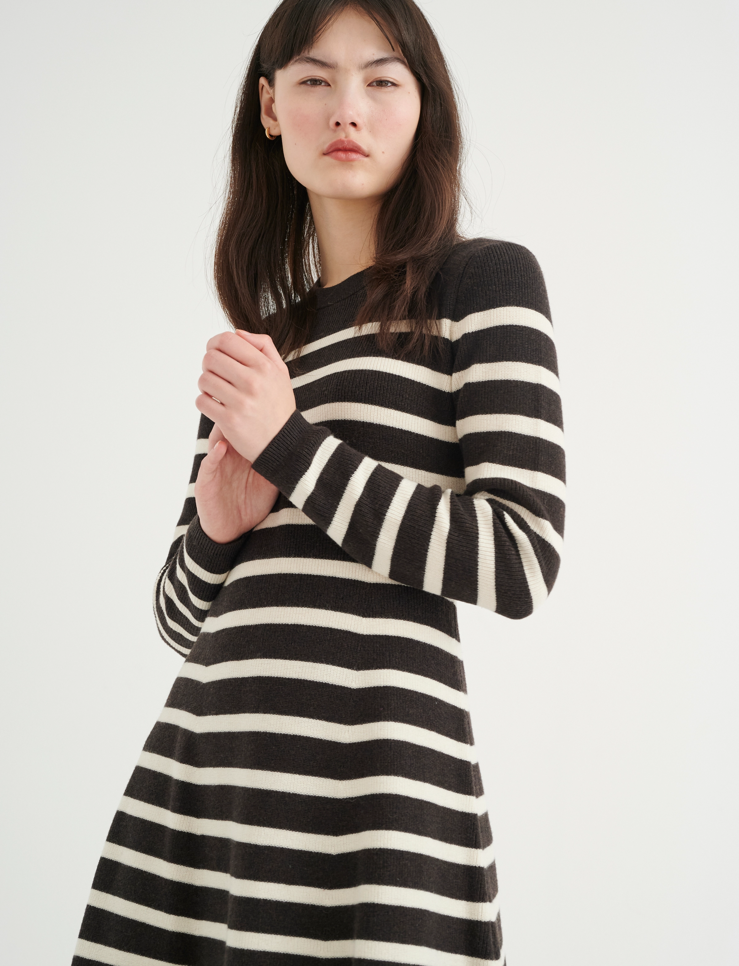 InWear - JacIW Dress - brown melange - 2