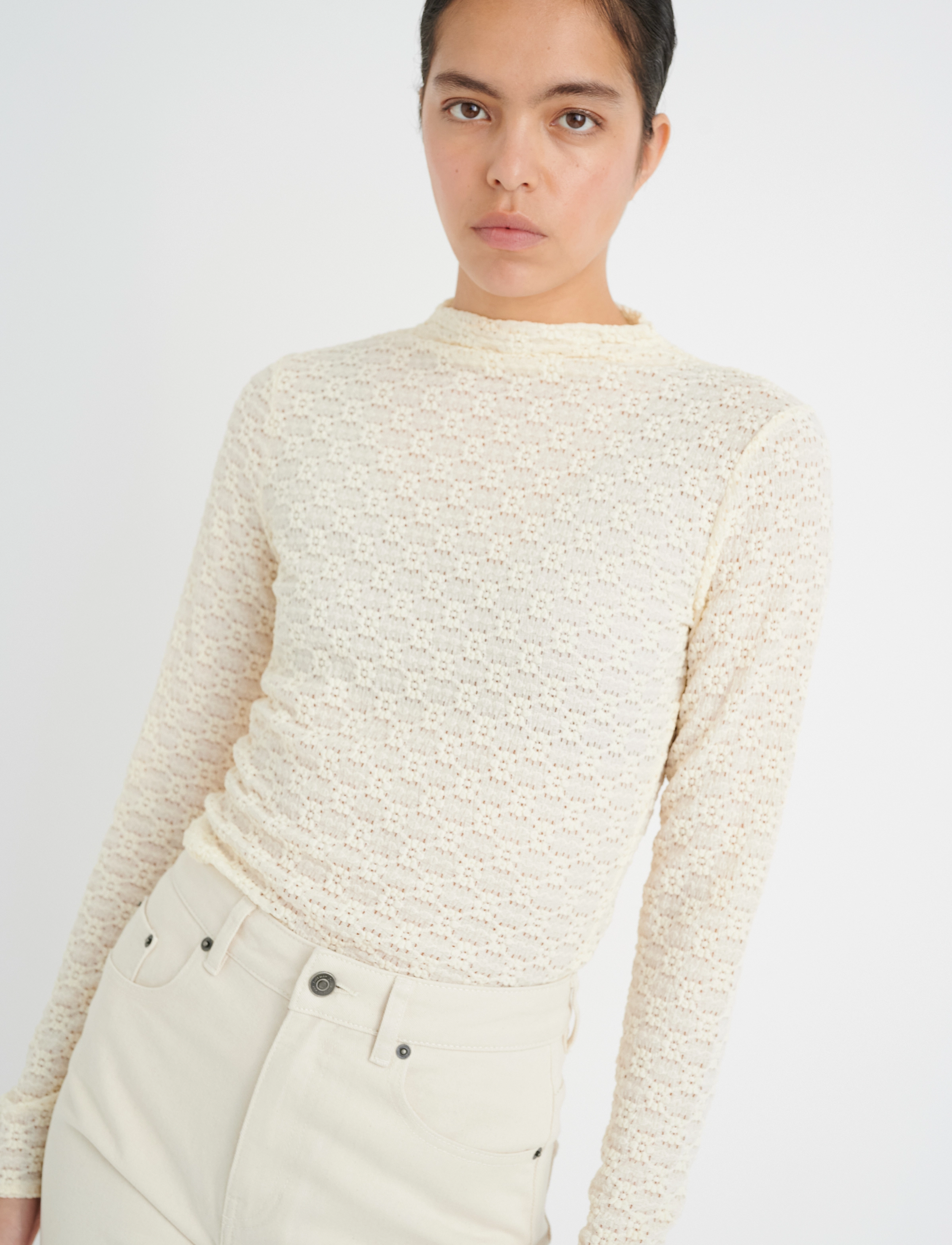 InWear - MelaIW Rollneck - eggshell - 2