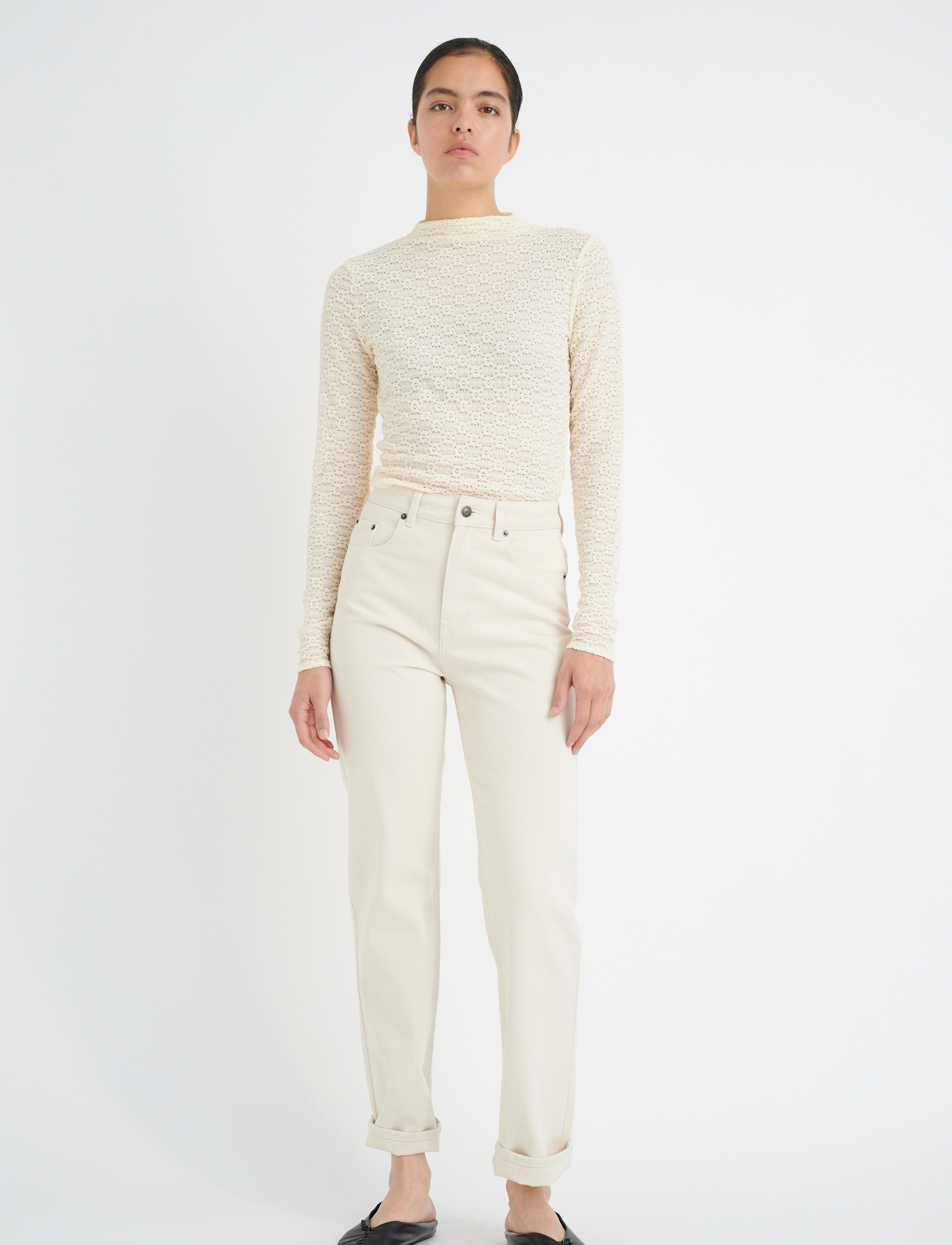 InWear - MelaIW Rollneck - eggshell - 3
