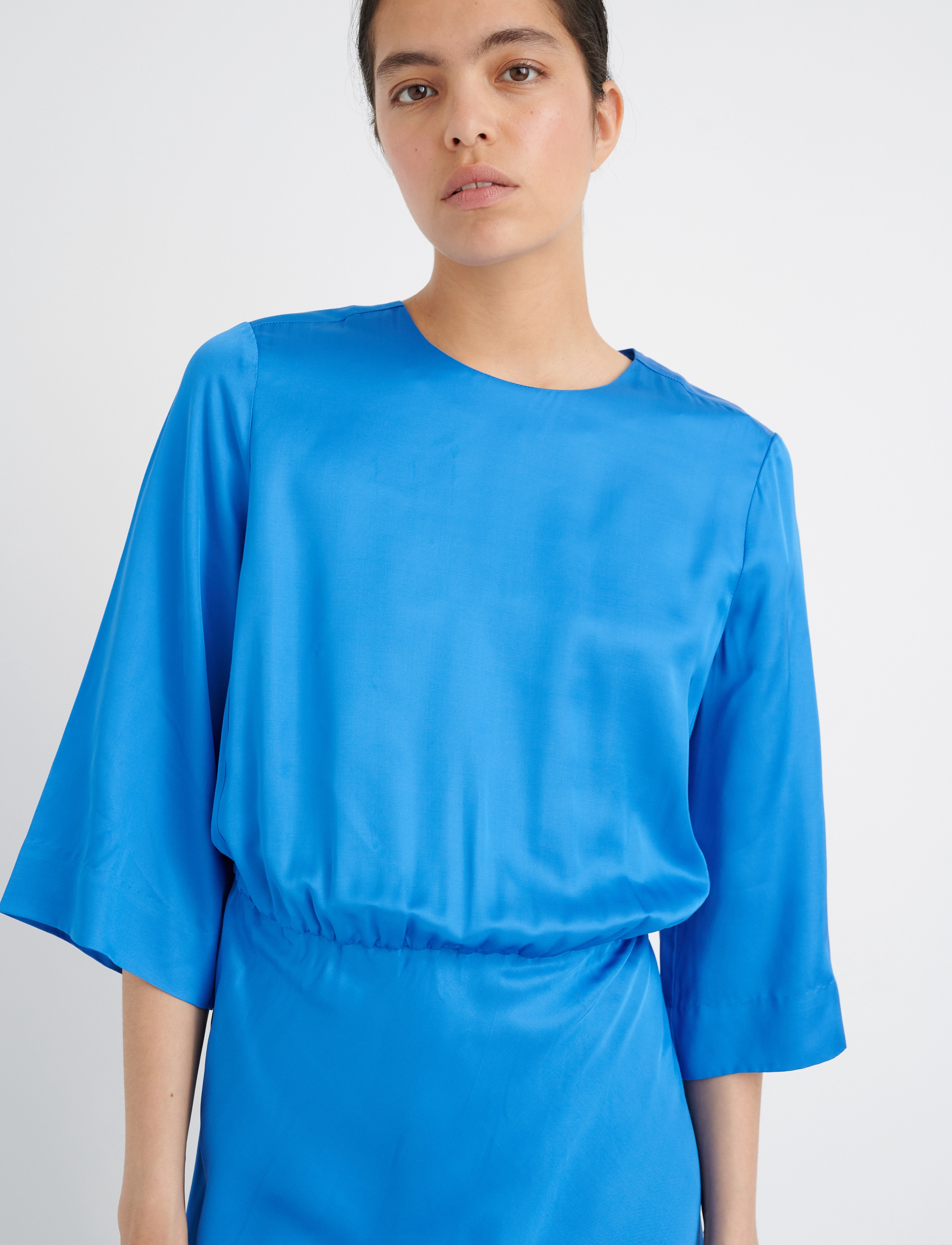 InWear KantaIW Fit Dress - Midikleider - FALL BLUE / blue