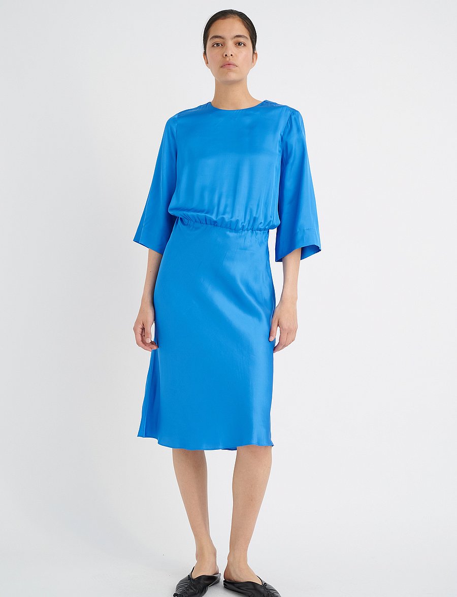InWear - KantaIW Fit Dress - midikleider - fall blue - 3