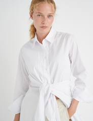 InWear - KiriniIW Knot Shirt - pitkähihaiset paidat - pure white - 2