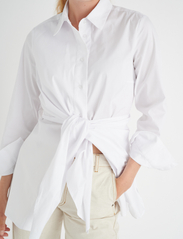 InWear - KiriniIW Knot Shirt - pitkähihaiset paidat - pure white - 6