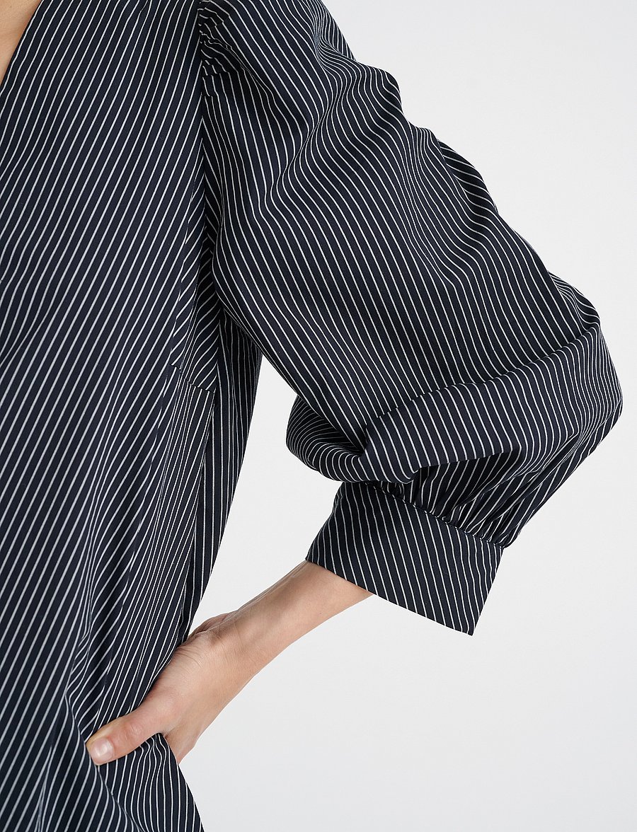 InWear - KiriniIW Yanca Dress - korta klänningar - marine blue stripe - 5