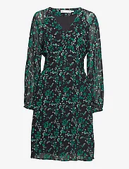 InWear - KirstieIW Short Dress - korta klänningar - green painted flowers - 0