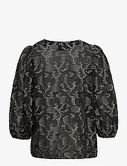 InWear - KlaciaIW Blouse - long-sleeved blouses - black - 1