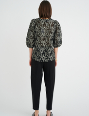 InWear - KlaciaIW Blouse - long-sleeved blouses - black - 4