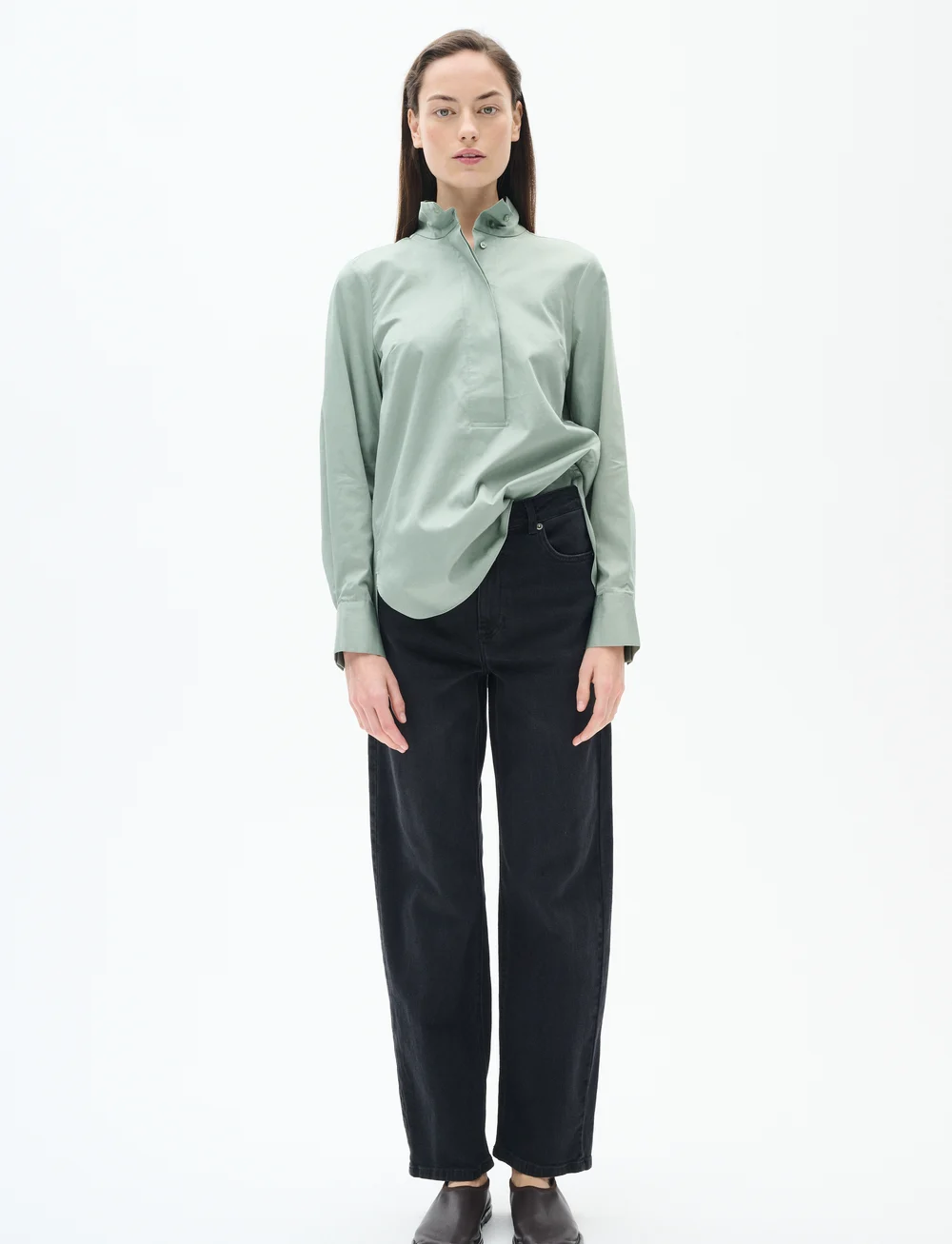 InWear - KeixIW Shirt - krekli ar garām piedurknēm - desert green - 3