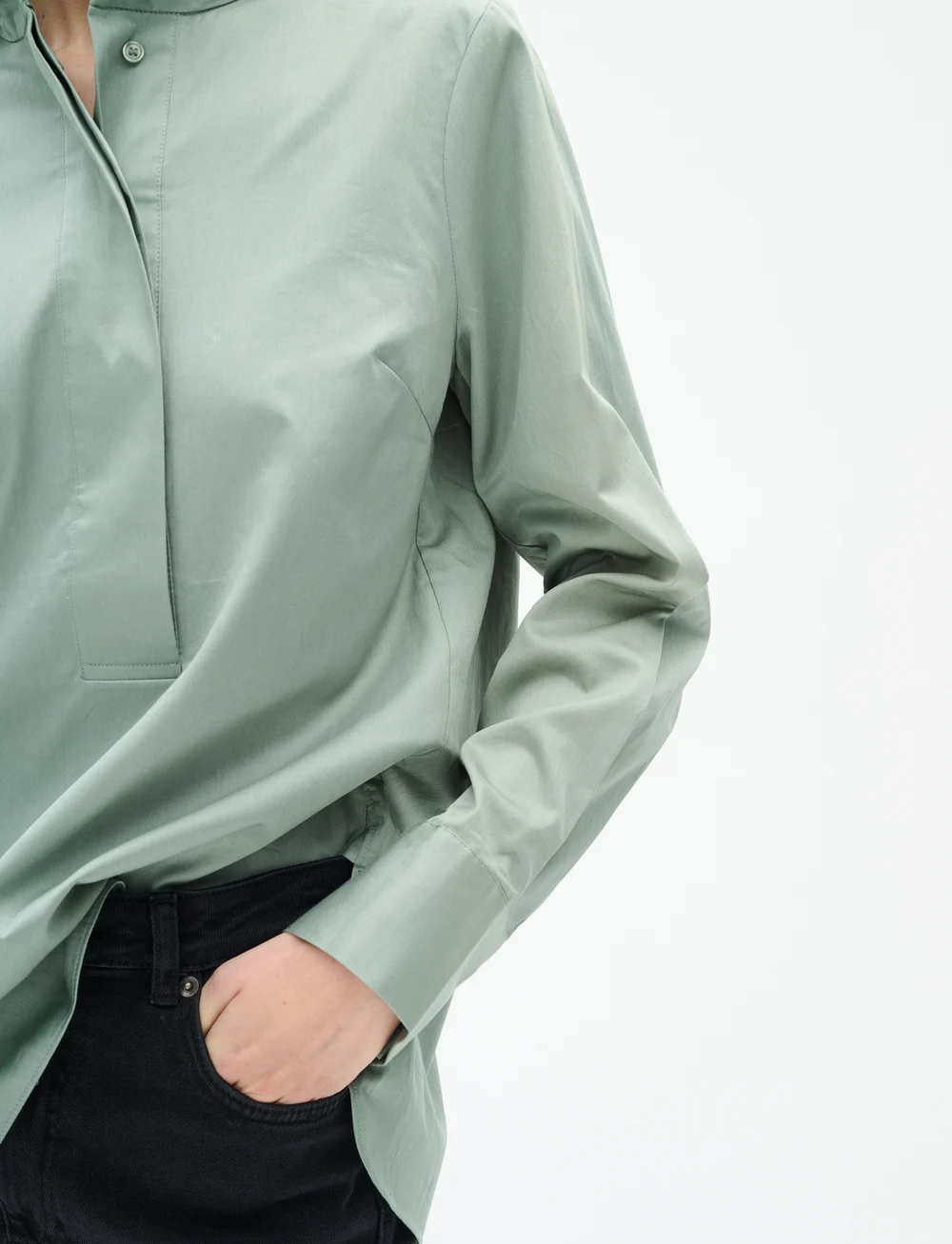 InWear - KeixIW Shirt - krekli ar garām piedurknēm - desert green - 5