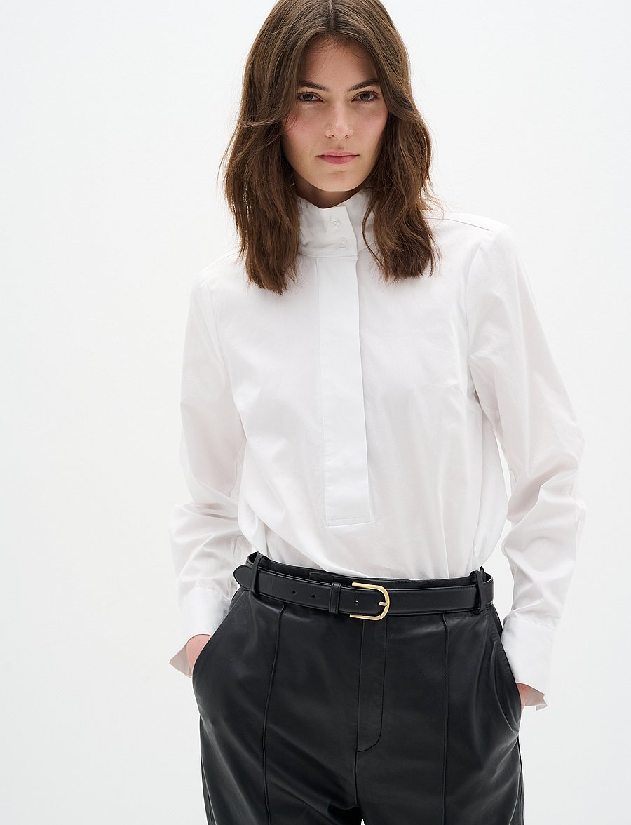 InWear - KeixIW Shirt - långärmade skjortor - pure white - 0
