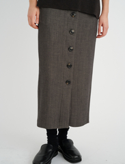InWear - WrenIW Skirt - midi nederdele - brown melange - 2