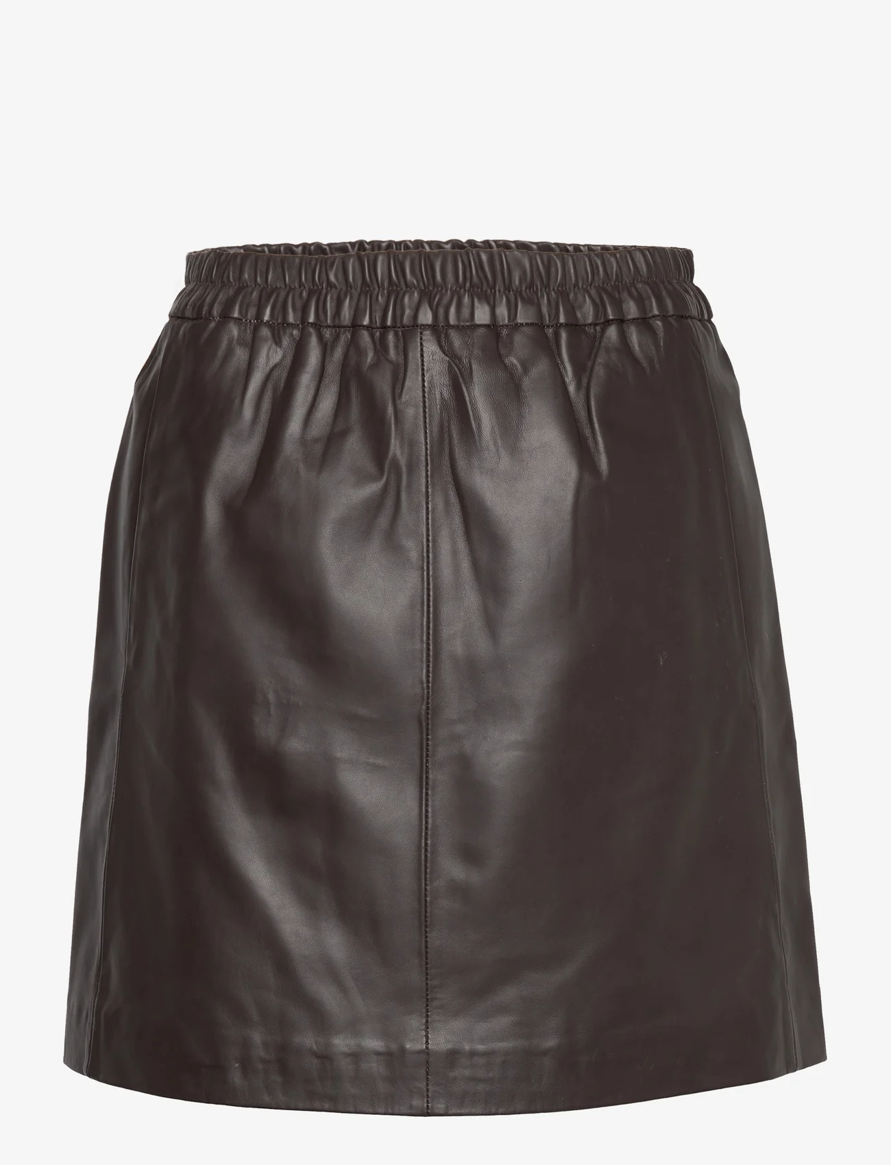 InWear - WookIW Short Skirt - leather skirts - americano - 0