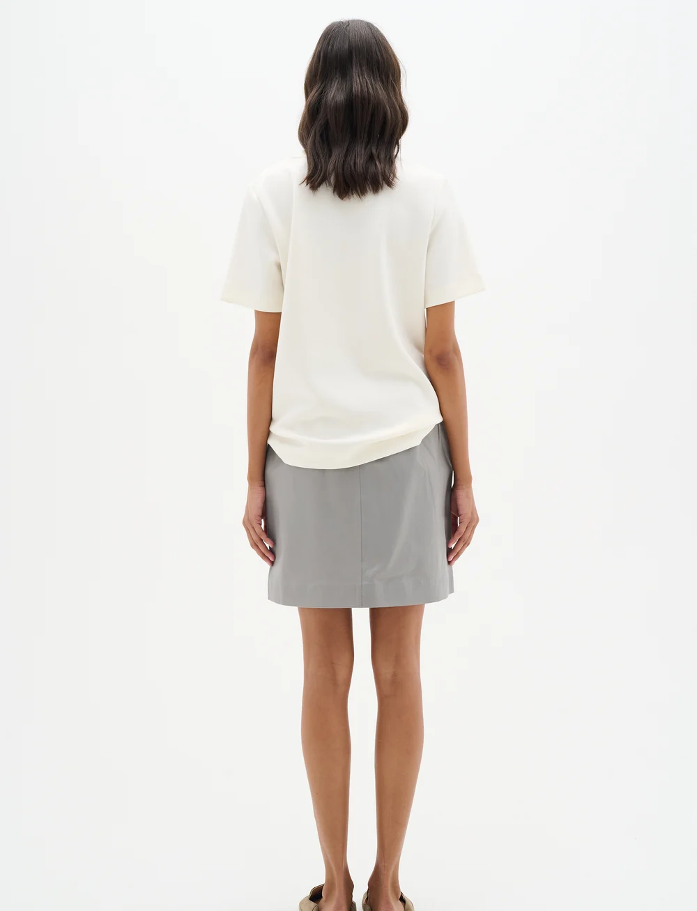 InWear - WookIW Short Skirt - skinnkjolar - granite - 4