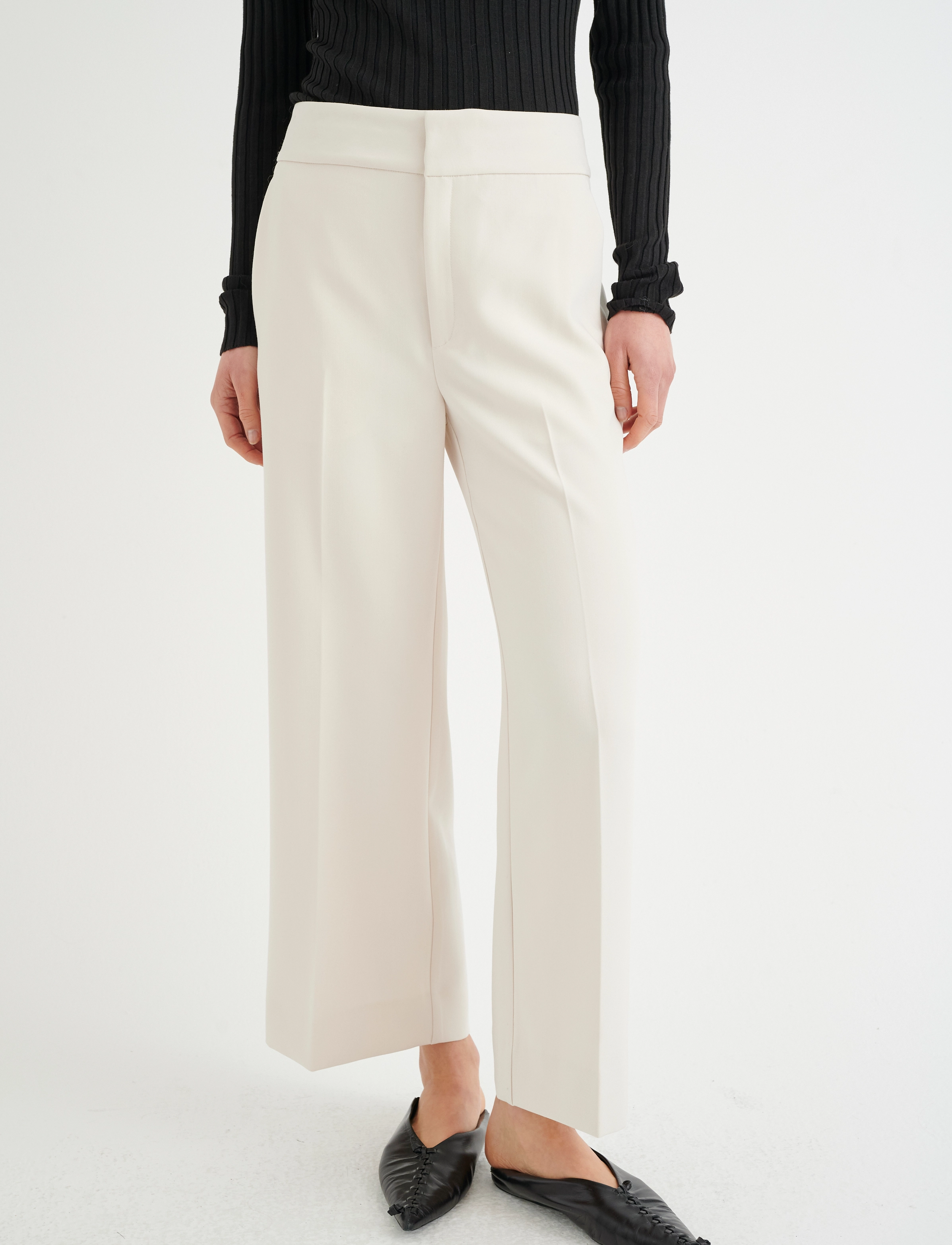 InWear - WillowIW Zella Culotte Pant - eggshell - 2