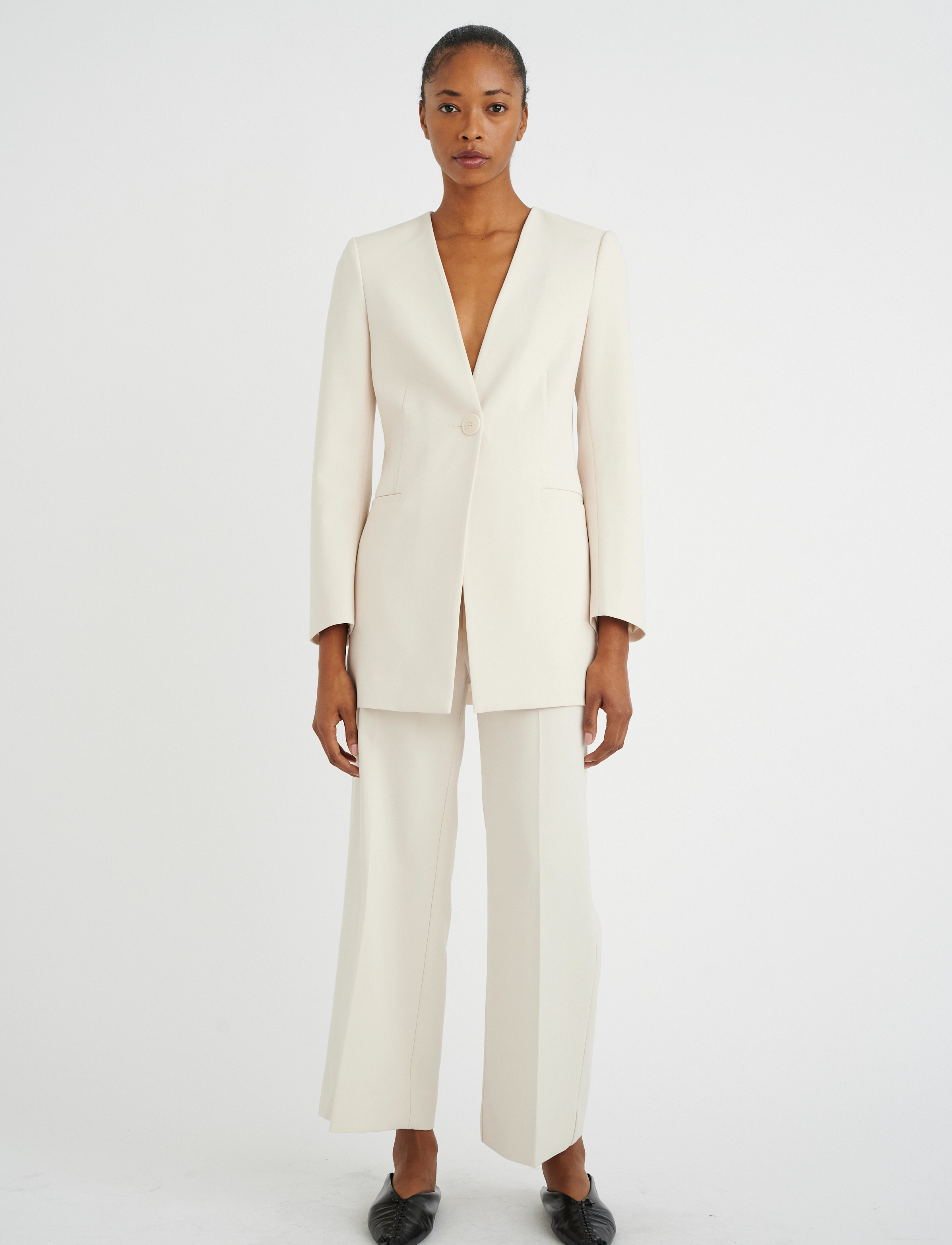 InWear - WillowIW Zella Culotte Pant - eggshell - 3
