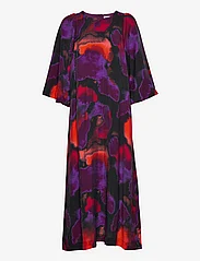 InWear - FaberIW Dress - midi dresses - purple giant splash - 0