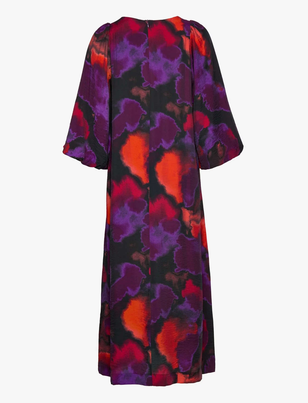 InWear - FaberIW Dress - midikjoler - purple giant splash - 1