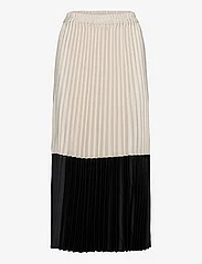 InWear - ZilkyIW Colour Block Skirt - plisserade kjolar - black / white - 0