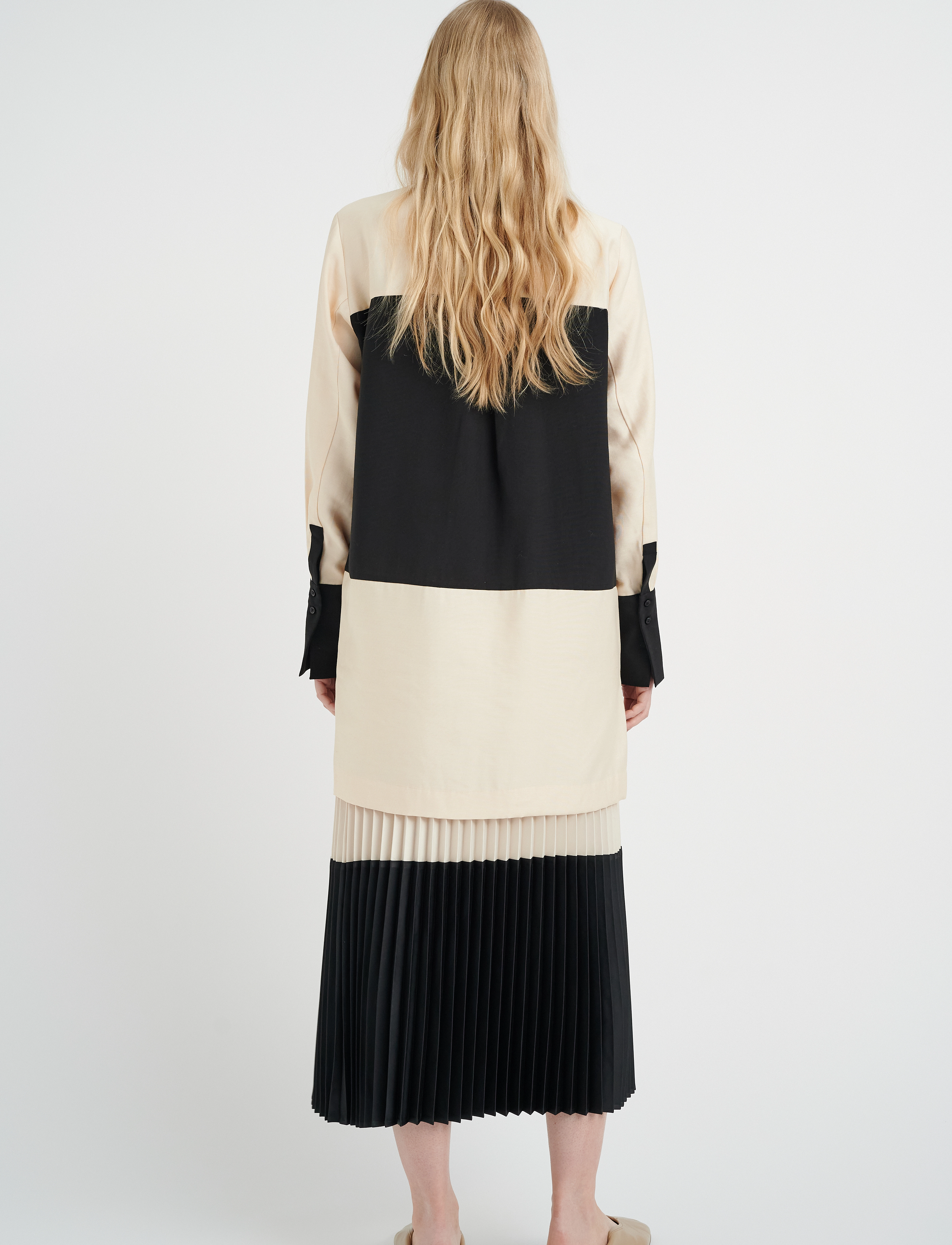 InWear - ZilkyIW Colour Block Skirt - black / white - 4