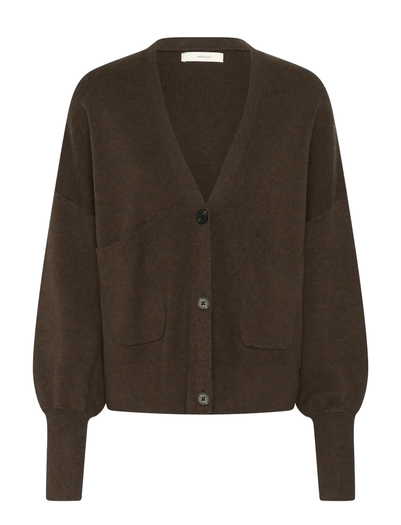 InWear TenleyIW Ino-shape Cardigan - Strickmode - CHOCOLATE BROWN MELANGE / brown