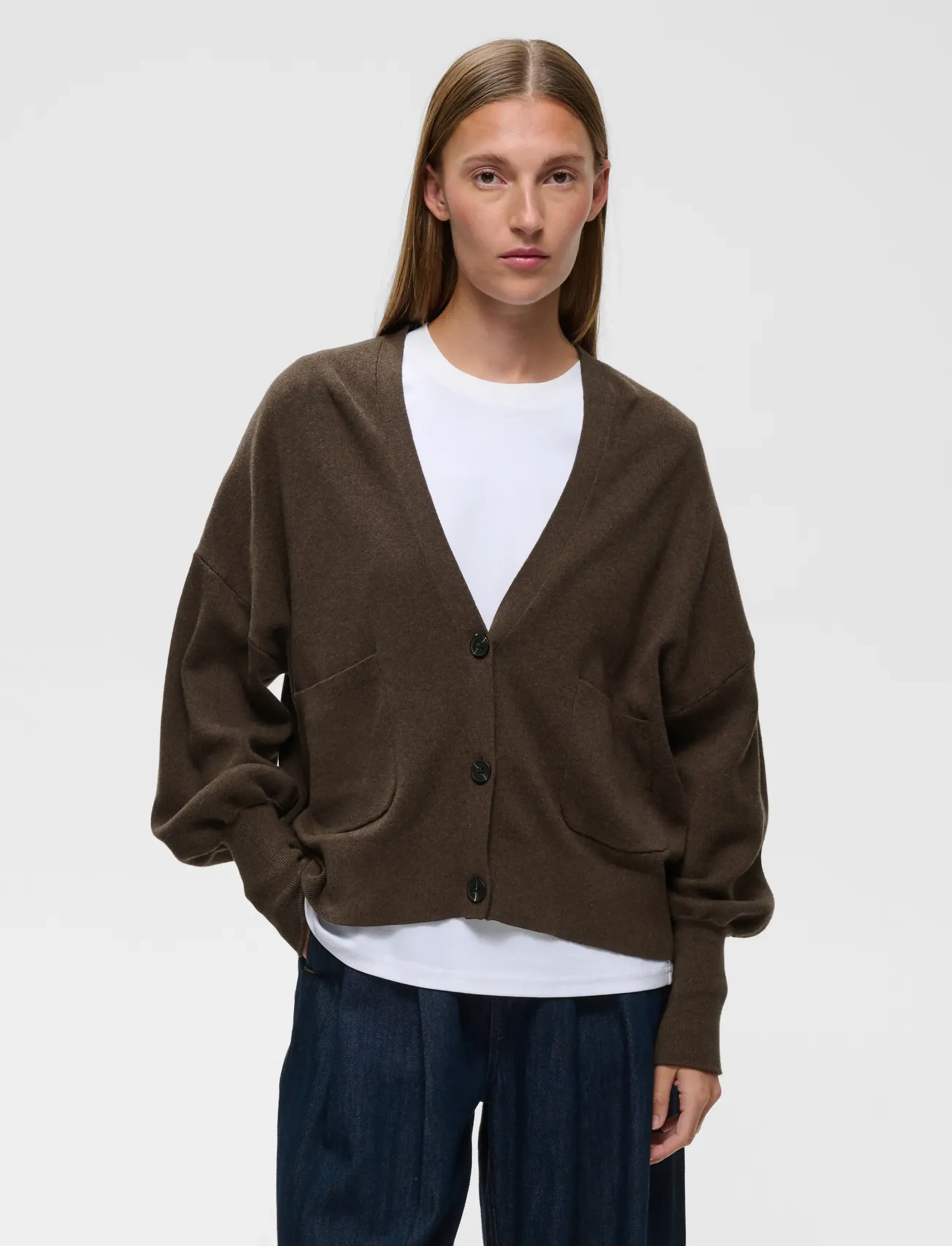 InWear - TenleyIW Ino-shape Cardigan - herbstliche kleidung - chocolate brown melange - 0