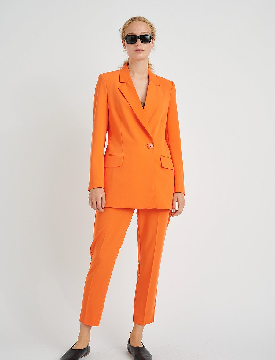 InWear - AdianIW Pull On Pant - suorat housut - flame - 3