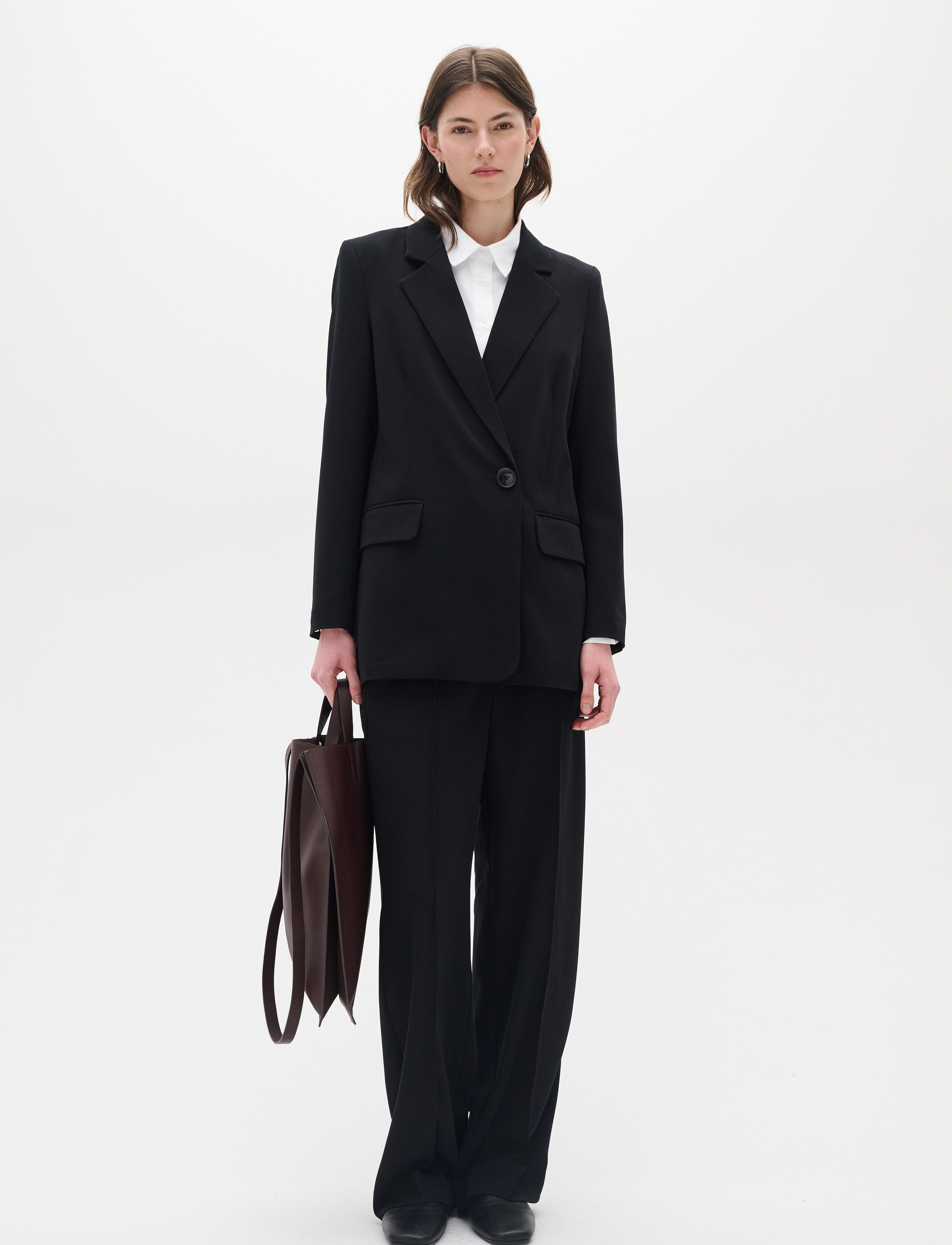 InWear - AdianIW Blazer - enkelknäppta kavajer - black - 3
