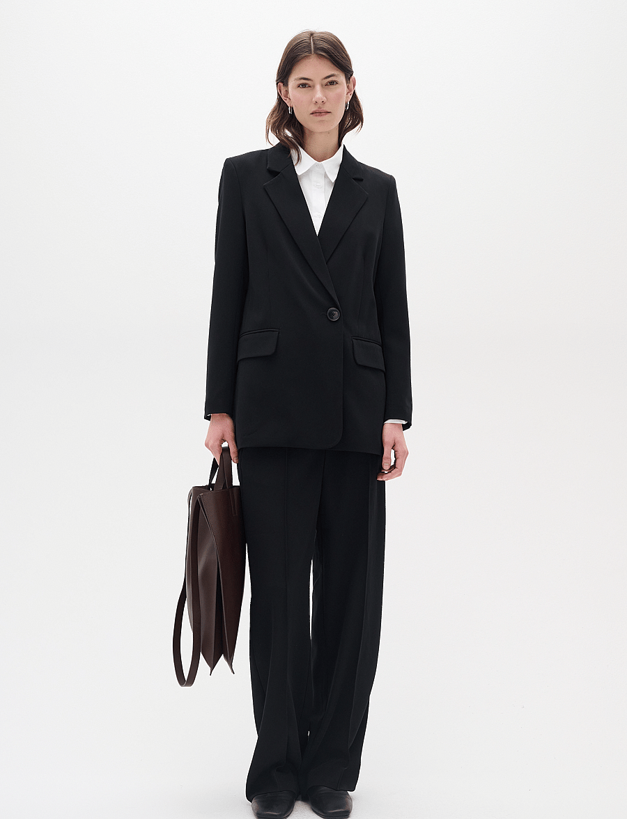 InWear - AdianIW Blazer - Ühes joones nööpidega bleiserid - black - 3