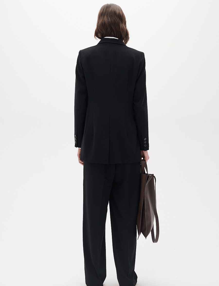 InWear - AdianIW Blazer - Ühes joones nööpidega bleiserid - black - 4
