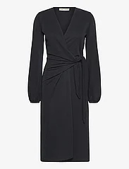InWear - CatjaIW Wrap Dress - sukienki kopertowe - black - 0