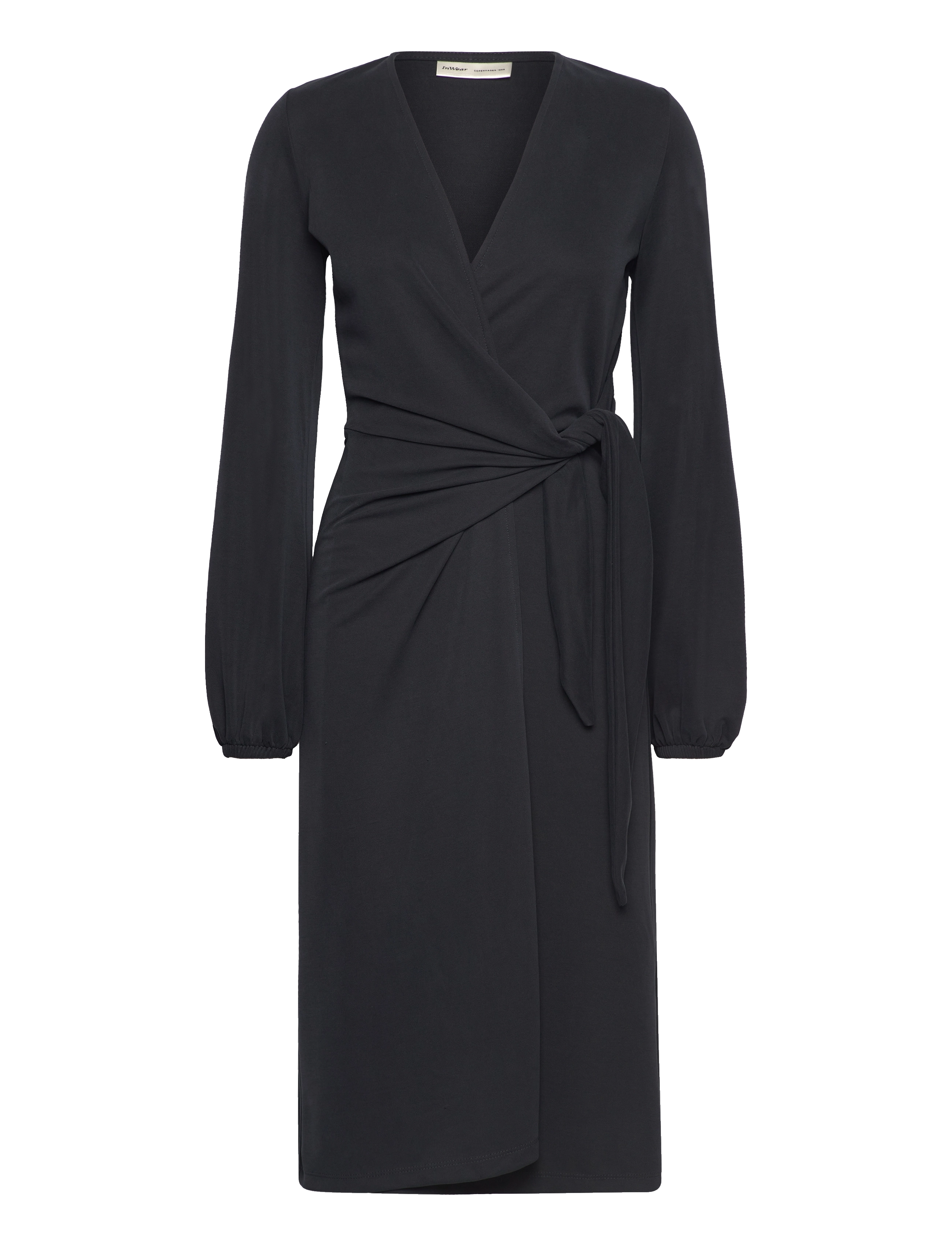 InWear CatjaIW Wrap Dress - Kleidung - BLACK / black
